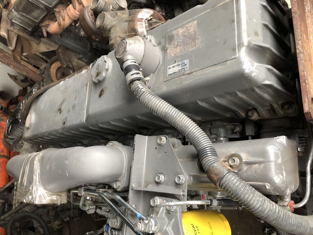 4 tempos Isuzu 6WG1 Motor Assy 110-127 Refrigerado a água Aplicar à escavadeira