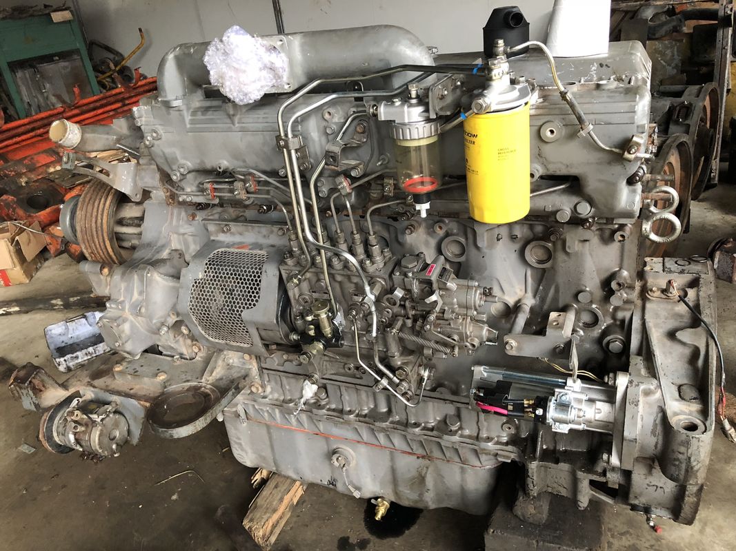 4 tempos Isuzu 6WG1 Motor Assy 110-127 Refrigerado a água Aplicar à escavadeira