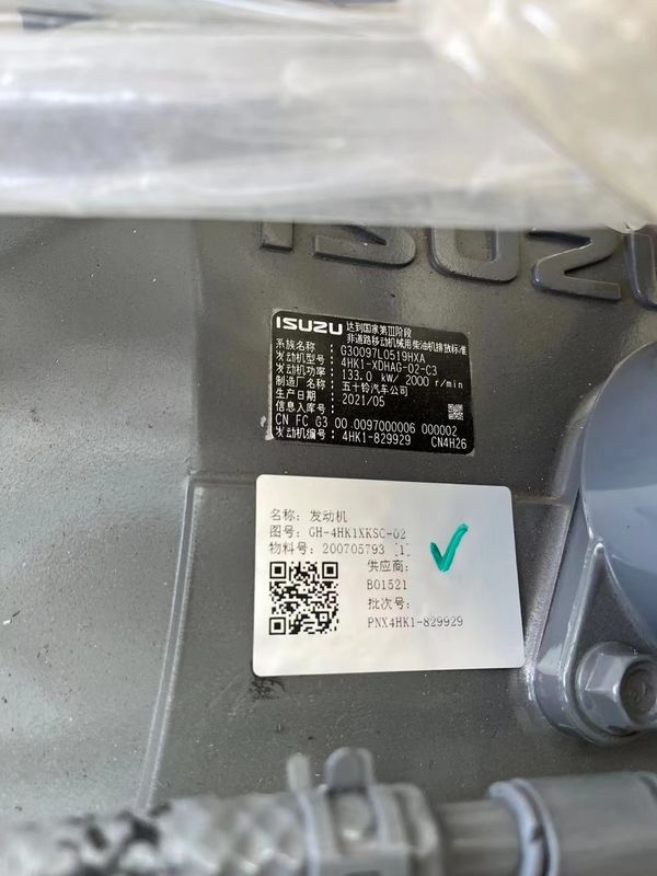ISUZU6HK1 EFI New Engine Assembly Hitachi 330/360, Sany 365, 385 Motor de escavadeira