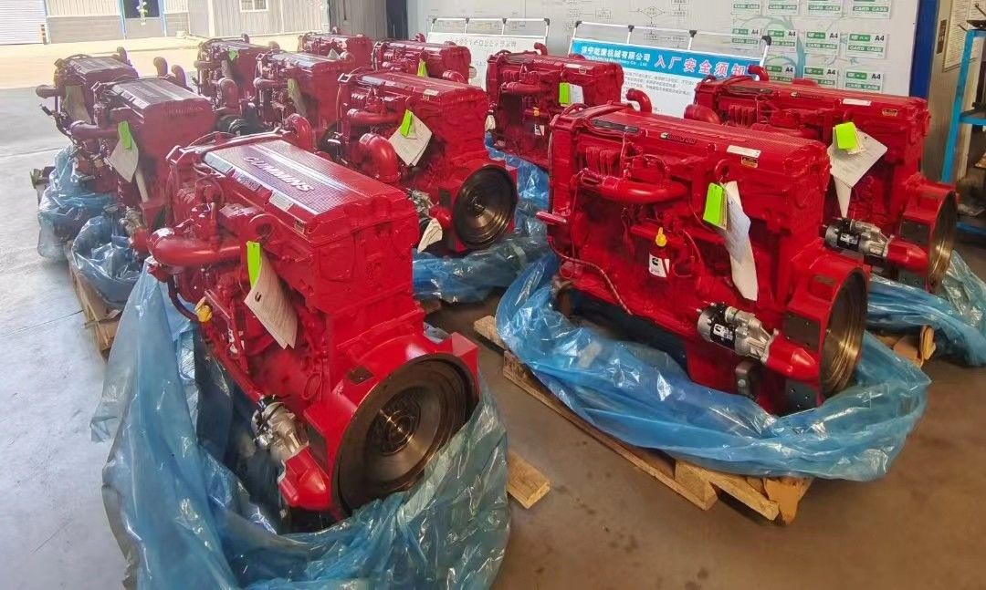 Cummins QSX15 Novo motor, Sany 485 Excavator, Rotary Excavator Motor Assembly