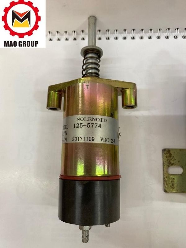 C.A.T Excavator Flame Out Switch 125-5774 Combustível desligado Solenoide