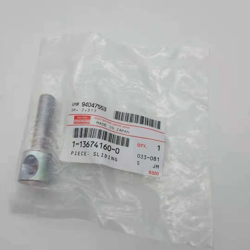1-13674160-0 1136741600 Peças elétricas de escavadeira parafusos deslizantes para ISUZU 6BG1 6BD1 6UZ1 placa de ajuste
