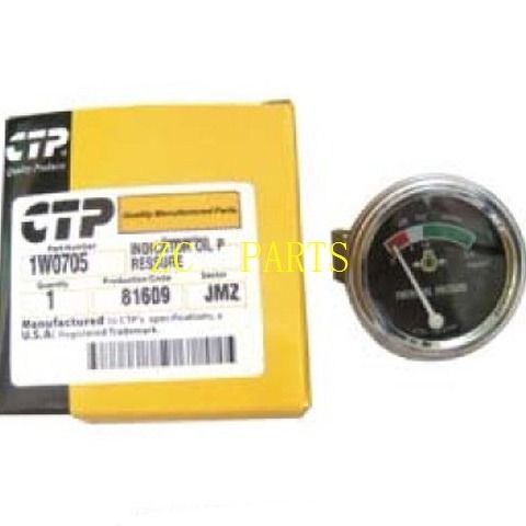 1W0705 Peças elétricas de escavadeiras Indicador de pressão de óleo para C.A.T Bulldozer D7G D5E Carregadores Dozers