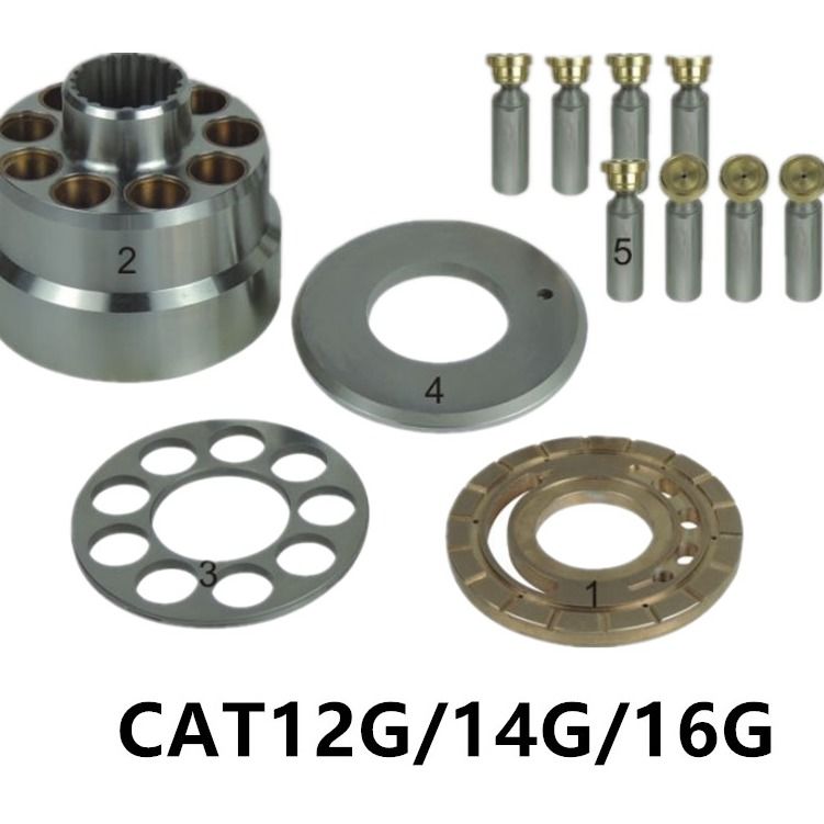 Kit de bomba hidráulica C.A.T, 14G 12G 16G Peças de escavadeira C.A.T para bomba de pistão