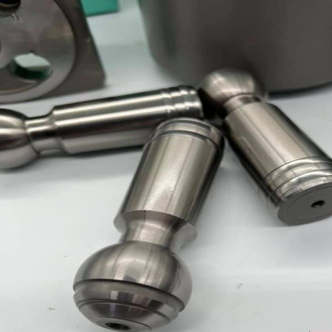 Rexroth A6VM172 A8VO160 Peças de bomba hidráulica de escavadeira para pistão de bloco de cilindro de guindaste