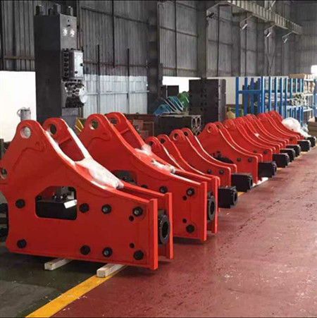Tipo de suportes laterais quebrador hidráulico para mineração / quebra de rocha quebrador de martelos SB121/SB131