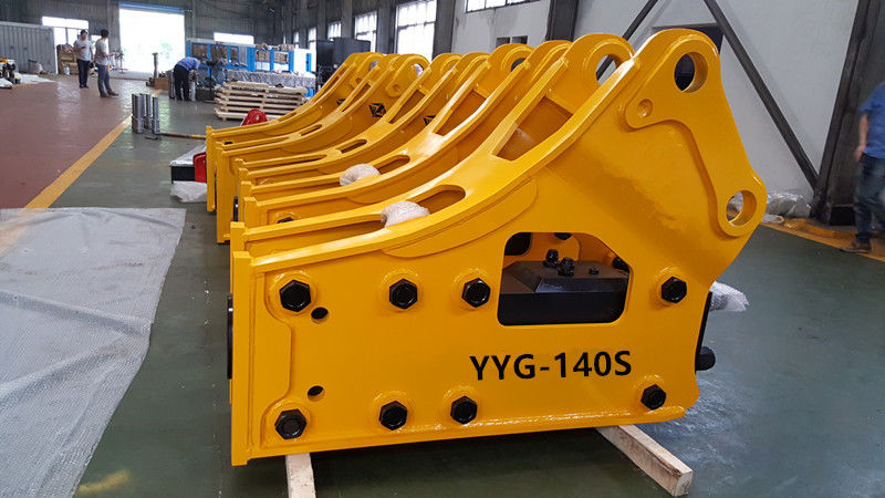 Nome:High Quality Hydraulic Hammer Hydraulic Breaker Hydraulic rock hammer Modelo:Todos os tipos,Vários materiais;42CrMo
