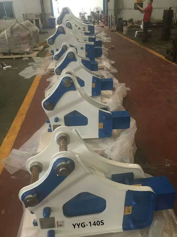 Nome:High Quality Hydraulic Hammer Hydraulic Breaker Hydraulic rock hammer Modelo:Todos os tipos,Vários materiais;42CrMo